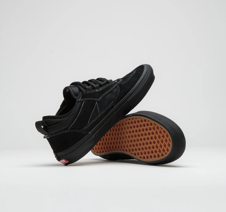 خرید ونس تمام مشکی مردانه مدل skate safe