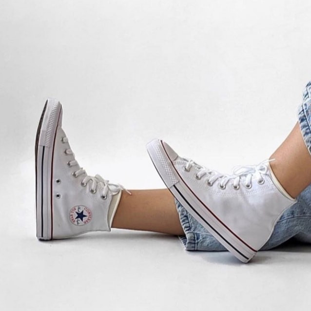 Converse classic high top white