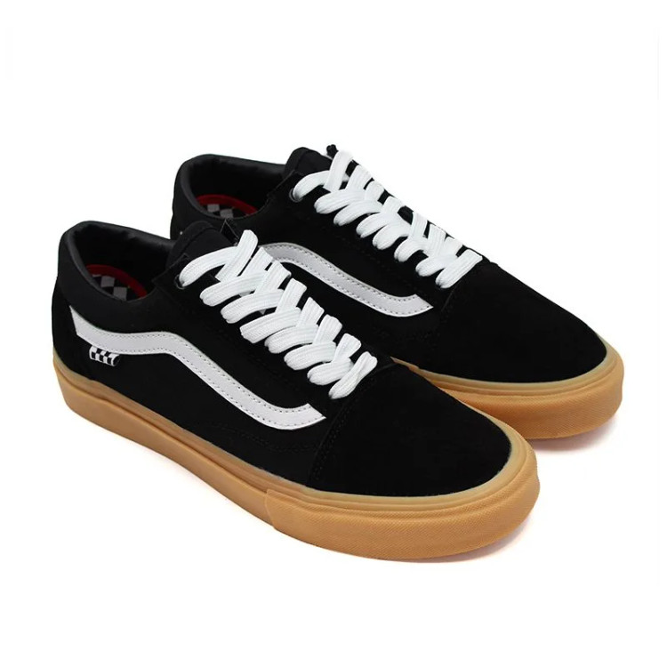 Vans old skool black brown