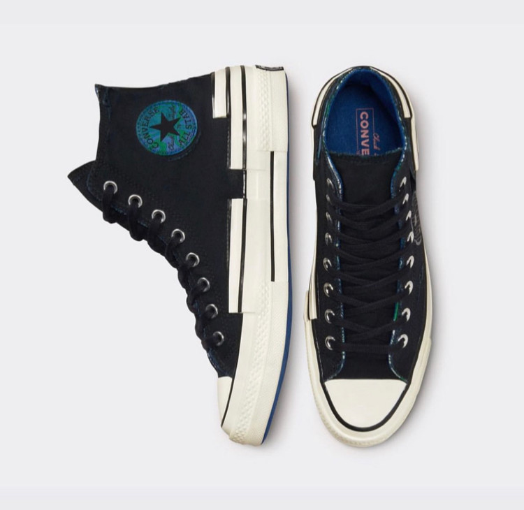Converse 1970 high top trippy heel