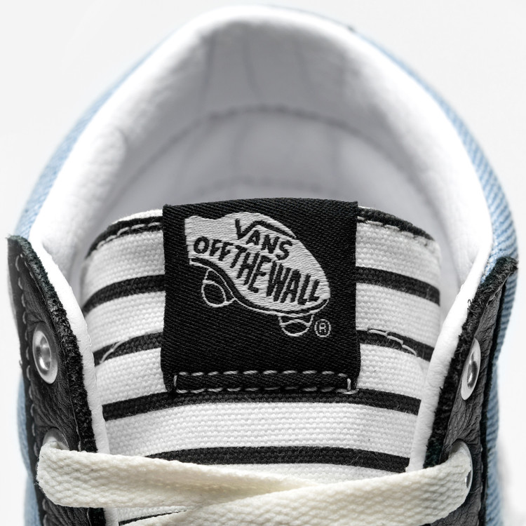 Vans sk8 high top down of punk