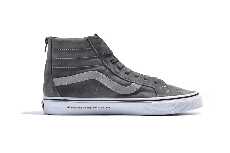 کتانی ونس ساقدار مدل Sk8 madness رنگ طوسی