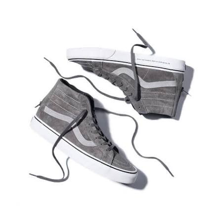 خرید کتانی ونس ساقدار مدل Sk8 madness رنگ طوسی
